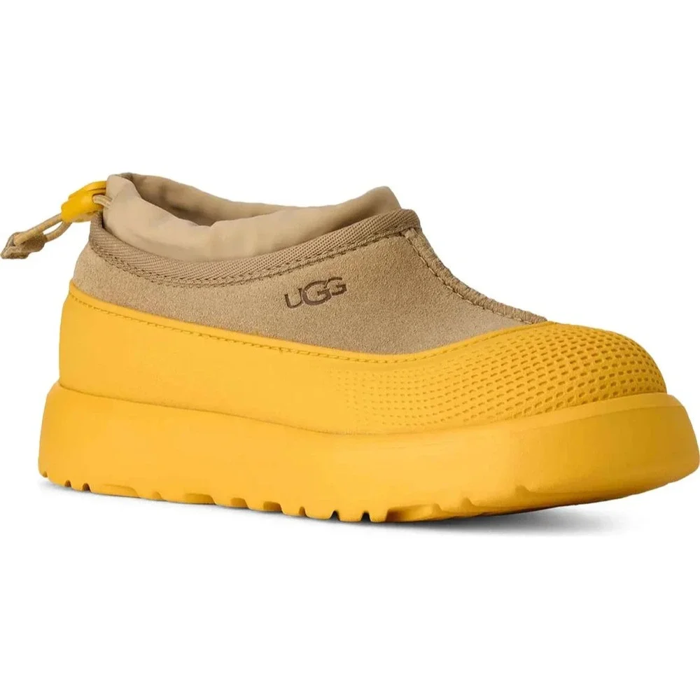 Big Kids Size 6 - UGG Tasman Weather Hybrid Slipper Mustard NEW